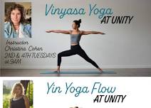 Yin Flow & Vinyasa Yoga Class at Unity