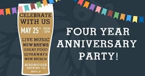 4th Anniversary Party at Birdhouse Brewing Co.