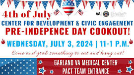 CDCE Cookout at Garland VA Medical Center