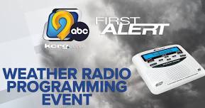 Weather Radio Programming Event