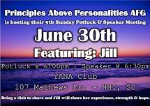 Fifth Sunday Potluck & Speaker