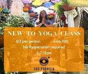 360 New To Yoga Class