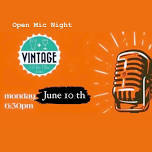 Open Mic night at Vintage