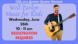 Summer Reading Program: Will Parker--Music for Kids