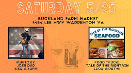 ‼️Saturday May 25th at Buckland Farm Market! 