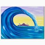 Paint & Sip Painting Event in Cincinnati, OH – “The Big Wave” at Queen City Radio