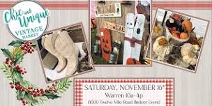 Warren - Holiday Vintage & Handmade Market by Chic & Unique