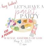 Women’s Paint Party!