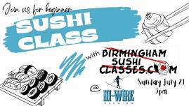 Beginner Sushi Class-Birmingham