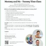 Mommy and Me: Tummy Time Class