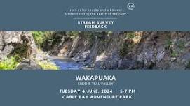 Wakapuaka, Todd & Teal Valley Streams Survey Feedback