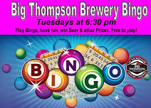 Brewery Bingo at the Big Thompson Brewery