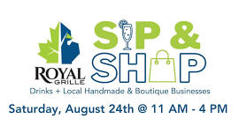 August Sip & Shop at the Royal Grille