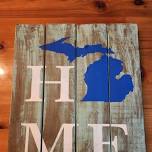 Michigan Home Make and Take Class at The Dirty Mitten