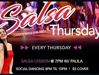 Salsa/Bachata night at Salty’s in Belmar every Thursday