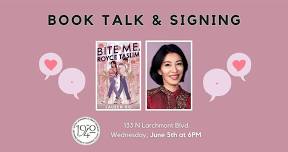 Book Talk! Lauren Ho's BITE ME, ROYCE TASLIM