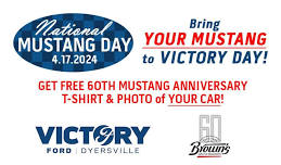 Bring YOUR Mustang to VICTORY DAY!