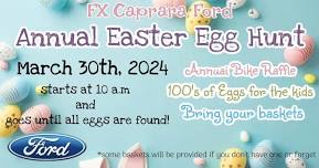 FX Caprara Ford annual Easter egg hunt