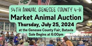 Genesee County 4-H Market Animal Auction