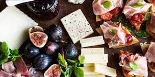 Summer theme charcuterie class with wine