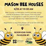 Mason Bee Houses