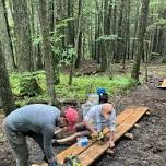 Morrill-stillings Bird Sanctuary Bridge Build