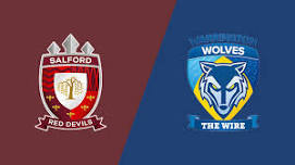 Salford Red Devils at Warrington Wolves