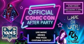 VansCCG Official Comic Con After Party