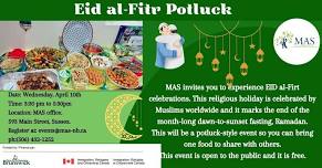 Eid al-Firt Potluck