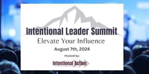 Intentional Leader Summit