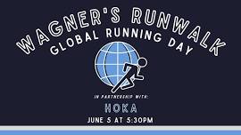 Wagner's Global Running Day with HOKA!