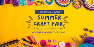 Summer Craft Fair