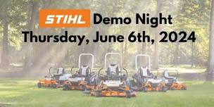 STIHL Demo Night at Coffeyville Feed