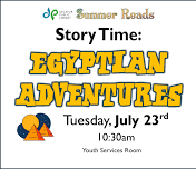 Story Time – Egyptian Adventures