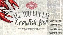 TaD's Annual AYCE Crawfish Boil