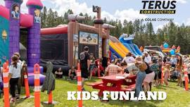 Terus Construction presents: Kids Giant Inflatable Funland