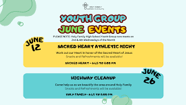 Holy Family High School Youth Group: Sacred Heart Athletic Night