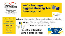 Biggest Morning Tea & Bake Off Competition