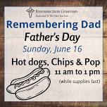 Remembering Dad on Father's Day at Resurrection Cemetery