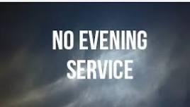 No Evening Service!!   — Northwood Church