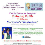 Family Events for Everyone - Mr. Wonka's 