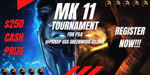 PS4 Mortal Kombat 11 Tournament,