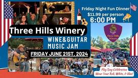 Wine & Guitar Jam - Friday Night Fun - Music, Food, Wine