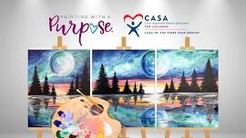 Paint & Sip FUNdraiser for CASA at Painting With A Twist