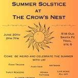 Summer Solstice Celebration @The Crow's Nest