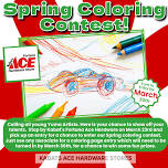 SPRING COLORING CONTEST