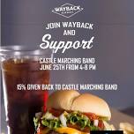 Castle Marching Band Tues. June 25th 4-8p Fundraiser