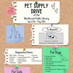 Pet Supply Drive!!