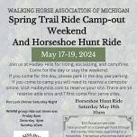 WHAM camping weekend and Horseshoe Scavenger Hunt