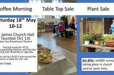 Coffee Morning & Table Top 'n Plant Sale